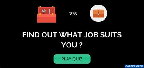 what job would suit me quiz